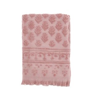 Serviette de toilette Petite Indienne rose Mathilde M