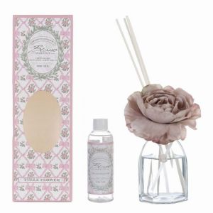 Diffuseur fleur parfum Tulle Flower Blanc Mariclo