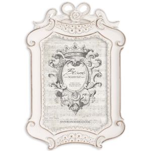 Cadre photo shabby Blanc Mariclo